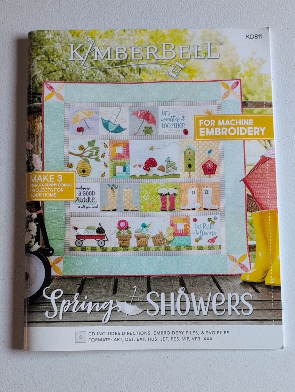 Kimberbell Embroidery Spring Showers